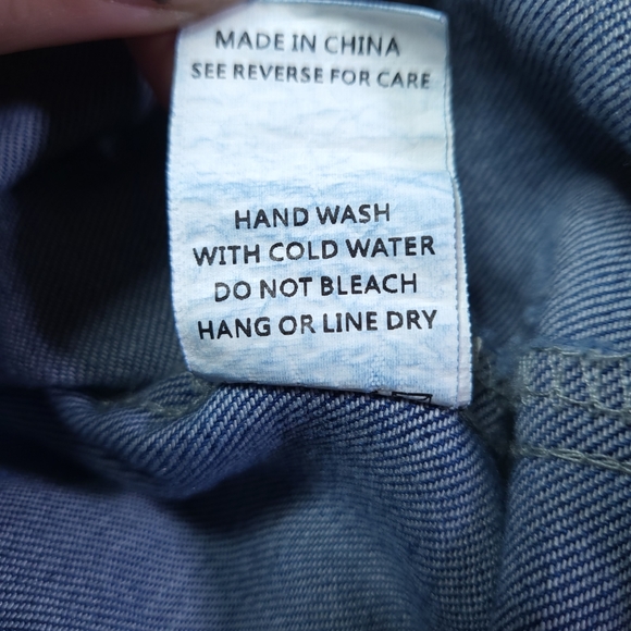 NWT Mebon Denim Dress Size M - Picture 6 of 7